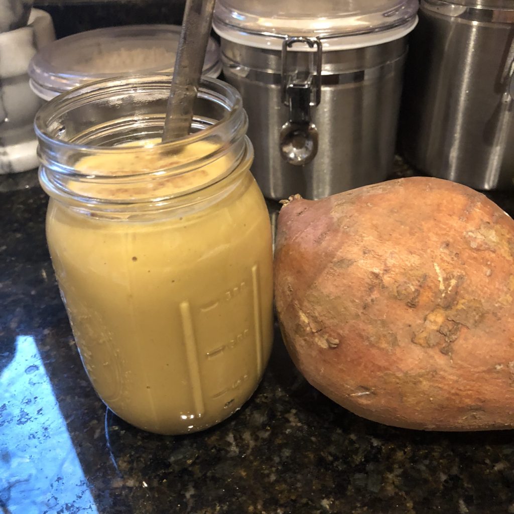 Sweet Potato Smoothie, hormone balancing